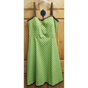 Kim Rodger's Stretch Size 16 Adjustable Straps Shirring Sundress Padded Bra Prom